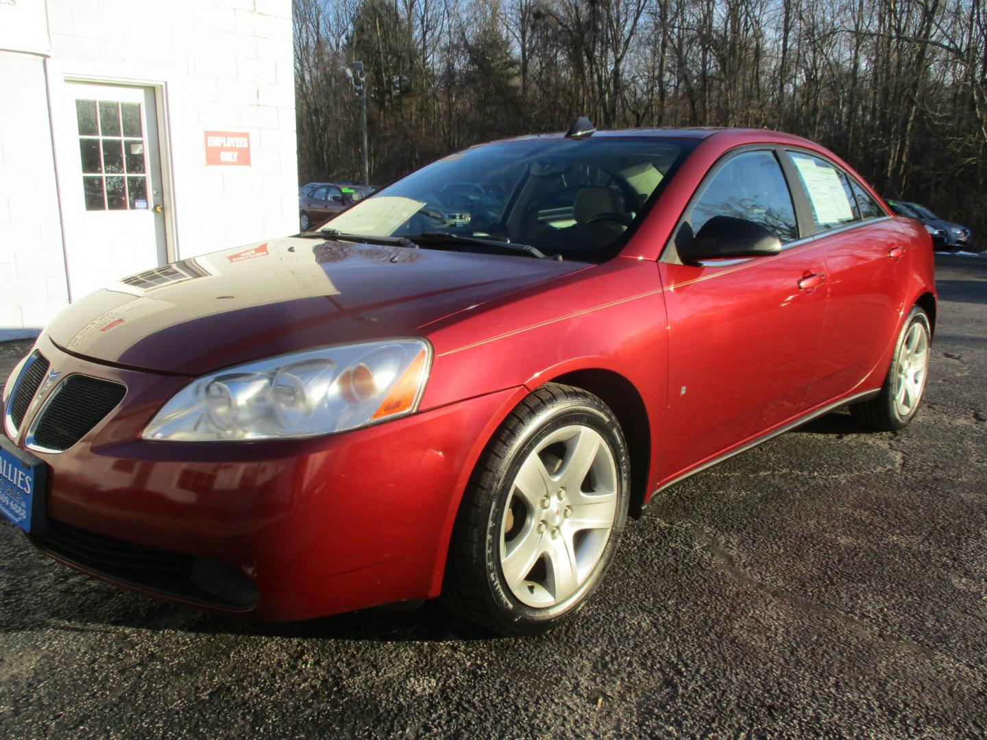 2009 RED Pontiac G6 (1G2ZG57B094) with an 2.4L L4 DOHC 16V engine, AUTOMATIC transmission, located at 540a Delsea Drive, Sewell, NJ, 08080, (856) 589-6888, 39.752560, -75.111206 - Photo#0